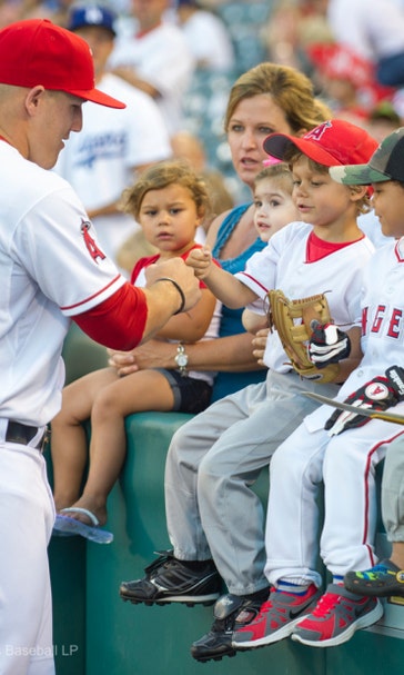 For those who want to criticize Mike Trout for his gift giving: Get a life.